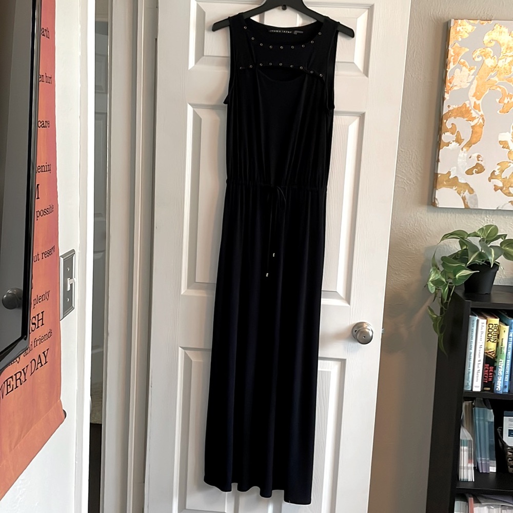 Ivanka Trump long blue dress Size S  Navy Blue